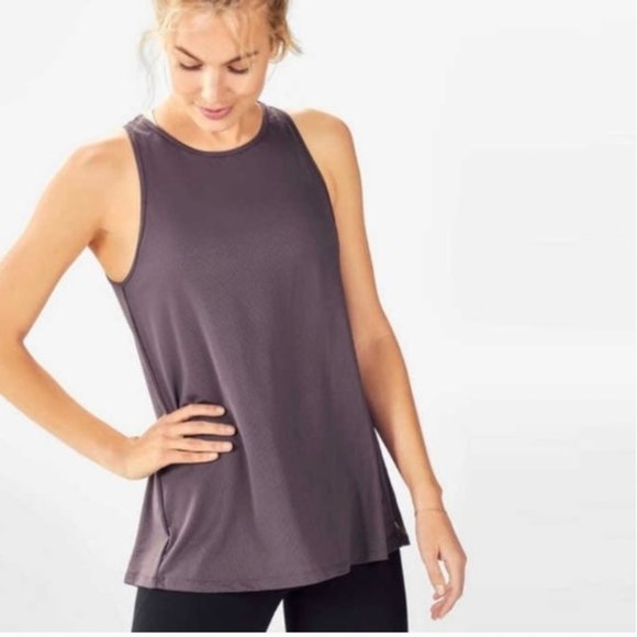 Fabletics - Open Back Tank Top - Size Large - Picture 2 of 7